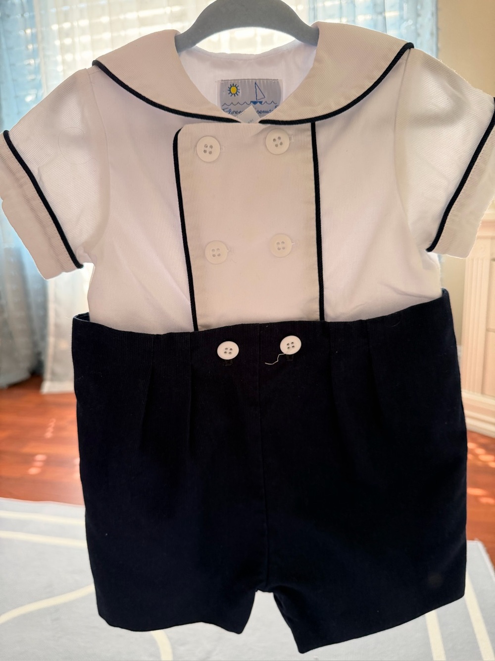 Florence Eiseman Baby boy romper sz 12 months